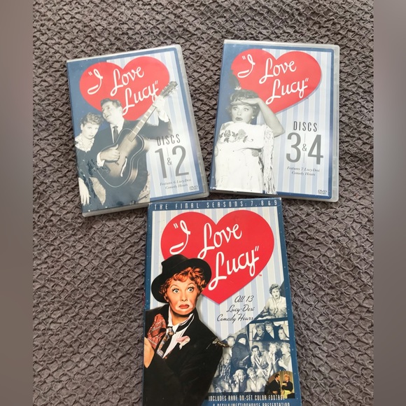 Bundle 3 for $10 I Love Lucy the final seasons 7, 8 and 9. Four disc set EUC - Picture 2 of 7